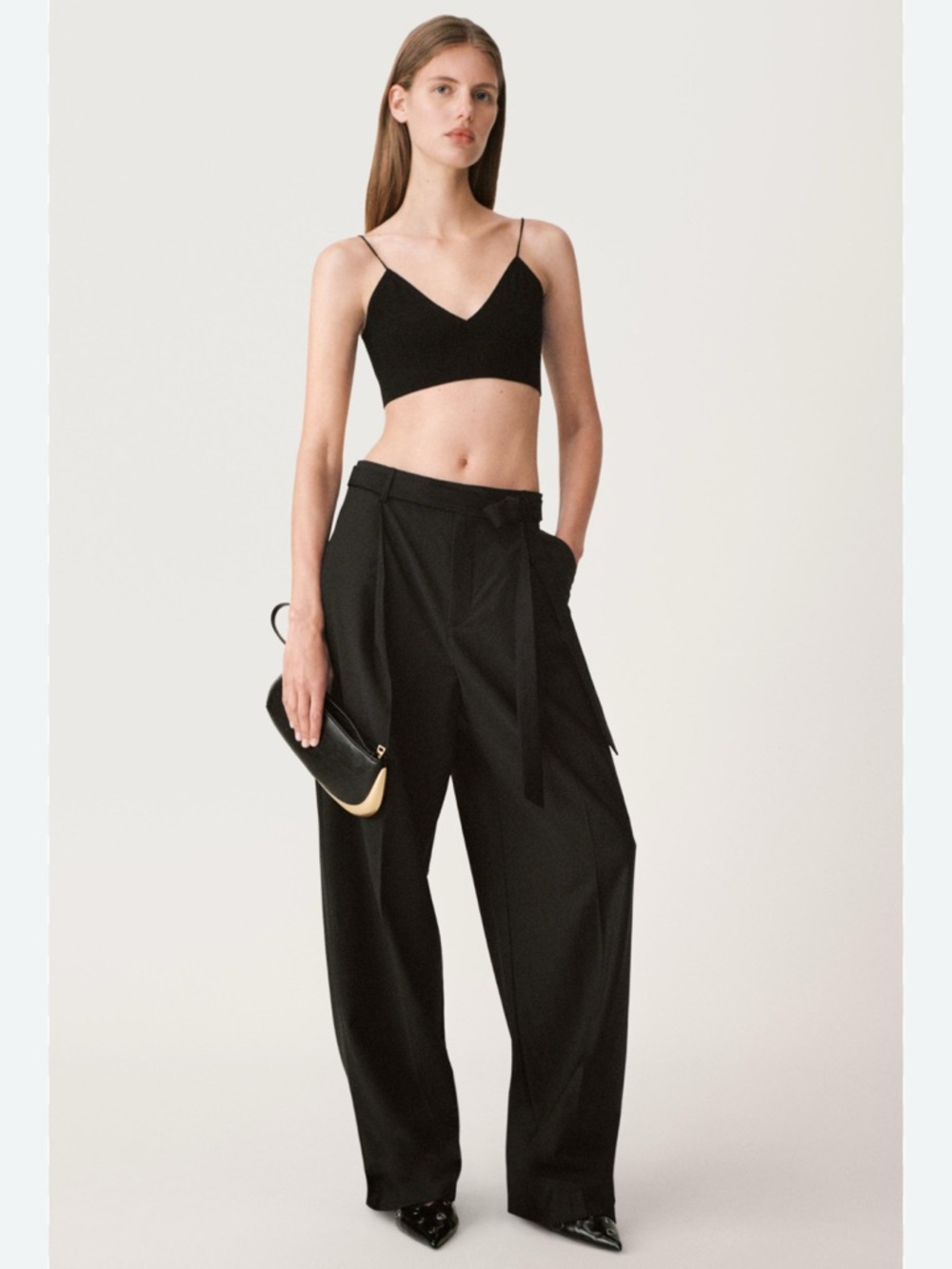 Zara 50TH Anniversary Belted pants